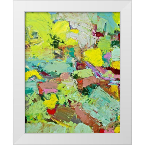 Light Rays I White Modern Wood Framed Art Print by Friedlander, Allan