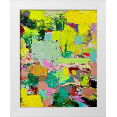 Light Rays II White Modern Wood Framed Art Print by Friedlander, Allan