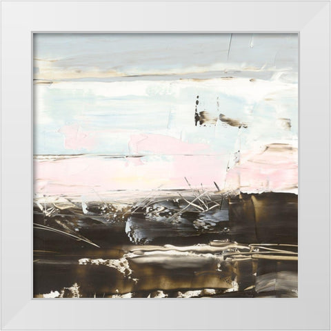 Layer Cake II White Modern Wood Framed Art Print by Harper, Ethan