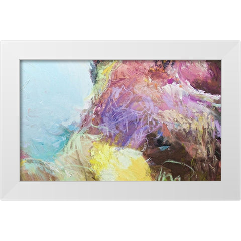 Paris II White Modern Wood Framed Art Print by Friedlander, Allan
