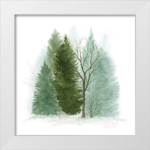 Walk in the Woods II White Modern Wood Framed Art Print by Popp, Grace