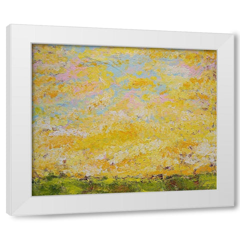 Hope and Promise White Modern Wood Framed Art Print by Friedlander, Allan