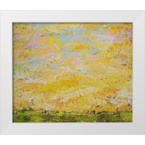 Hope and Promise White Modern Wood Framed Art Print by Friedlander, Allan