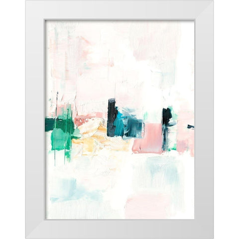 Bubble Gum Candy I White Modern Wood Framed Art Print by Harper, Ethan