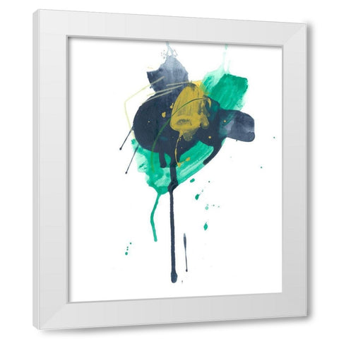 Morsel I White Modern Wood Framed Art Print by Vess, June Erica