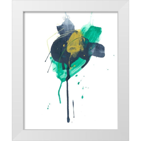 Morsel I White Modern Wood Framed Art Print by Vess, June Erica
