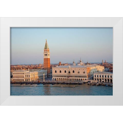 Early Light, Venice I White Modern Wood Framed Art Print by DeNardo, Laura