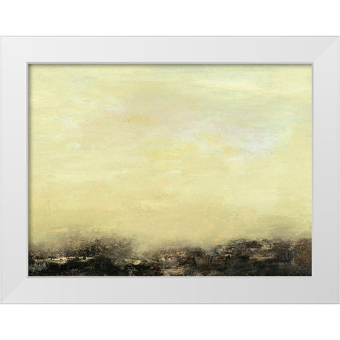 Elevated View I White Modern Wood Framed Art Print by Gordon, Sharon