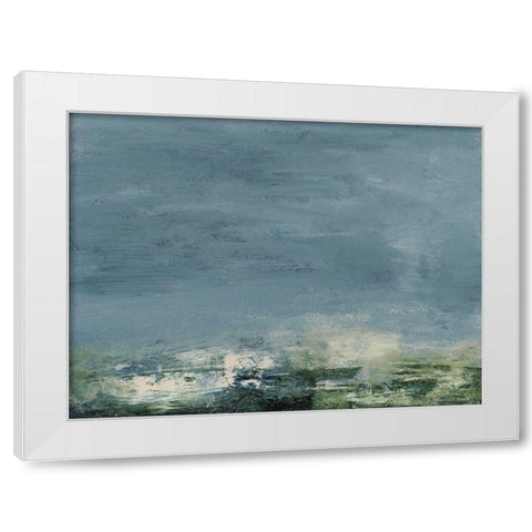 Elevated View III White Modern Wood Framed Art Print by Gordon, Sharon