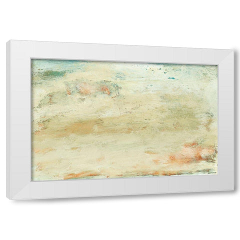 Hushed I White Modern Wood Framed Art Print by Gordon, Sharon