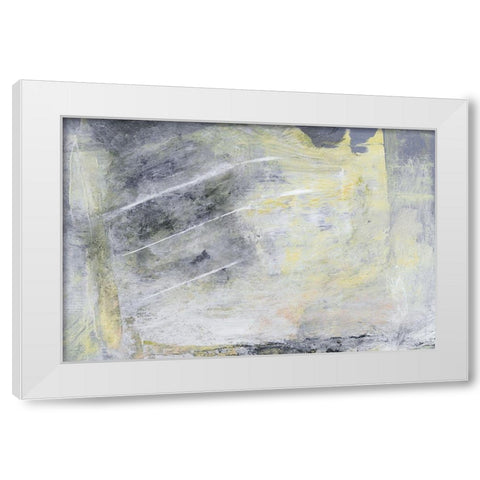 Hushed II White Modern Wood Framed Art Print by Gordon, Sharon