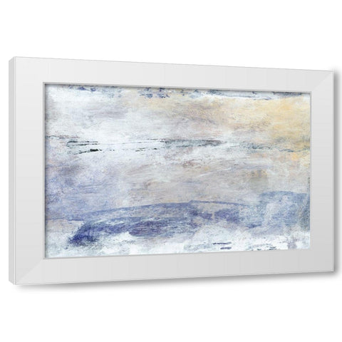 Hushed VI White Modern Wood Framed Art Print by Gordon, Sharon