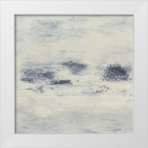 Fog Lifting I White Modern Wood Framed Art Print by Gordon, Sharon