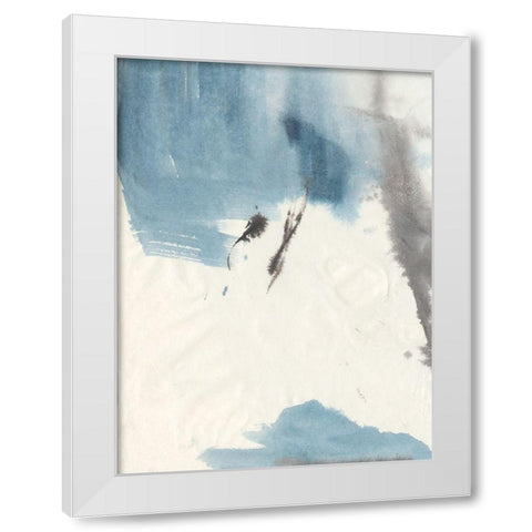 Peace I White Modern Wood Framed Art Print by Combs, Joyce