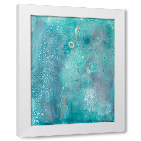 Pleasant Memories I White Modern Wood Framed Art Print by Combs, Joyce