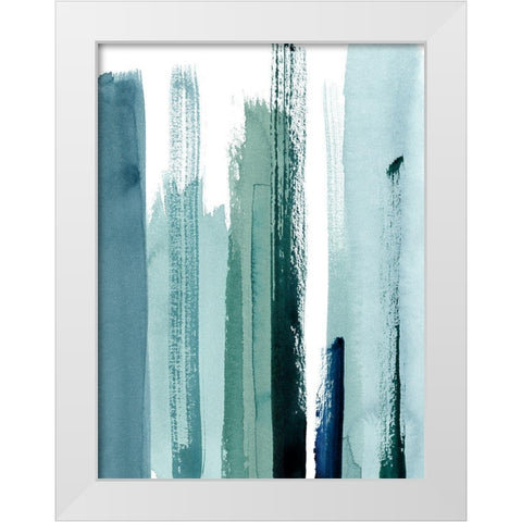 Stalagmite II White Modern Wood Framed Art Print by Popp, Grace