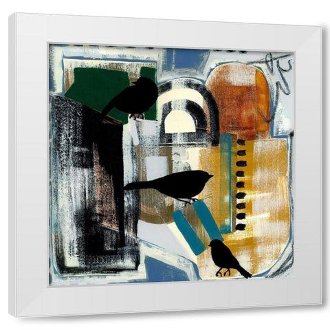 Treehouse Overture I White Modern Wood Framed Art Print by Daavettila, Tara