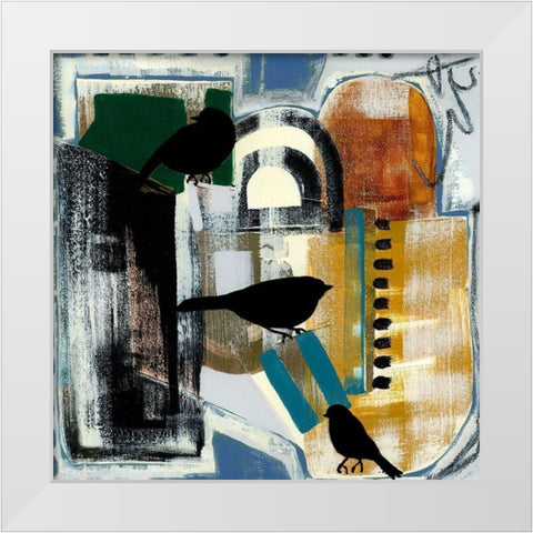 Treehouse Overture I White Modern Wood Framed Art Print by Daavettila, Tara