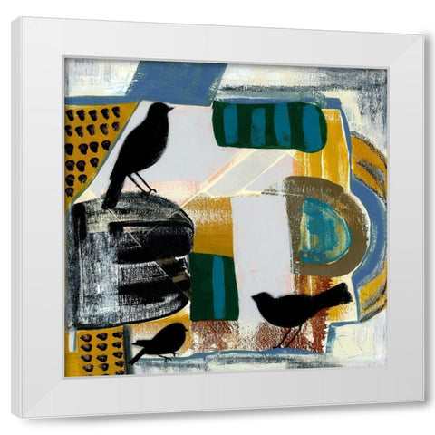 Treehouse Overture II White Modern Wood Framed Art Print by Daavettila, Tara