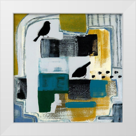 Treehouse Overture III White Modern Wood Framed Art Print by Daavettila, Tara
