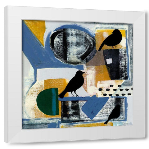 Treehouse Overture IV White Modern Wood Framed Art Print by Daavettila, Tara