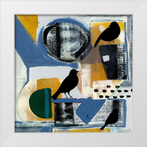 Treehouse Overture IV White Modern Wood Framed Art Print by Daavettila, Tara