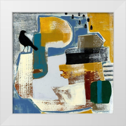 Treehouse Overture VI White Modern Wood Framed Art Print by Daavettila, Tara