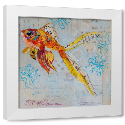 Always Looking Up II White Modern Wood Framed Art Print by St. Hilaire, Elizabeth