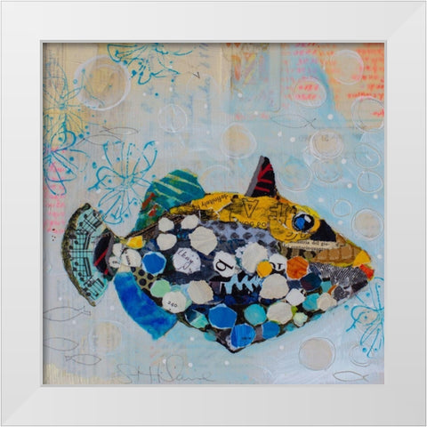 Always Looking Up IV White Modern Wood Framed Art Print by St. Hilaire, Elizabeth