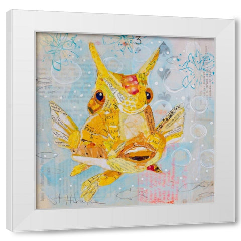 Always Looking Up VI White Modern Wood Framed Art Print by St. Hilaire, Elizabeth