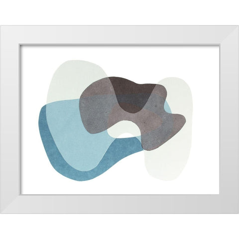 Homage to Eames III White Modern Wood Framed Art Print by Delamater, Rob