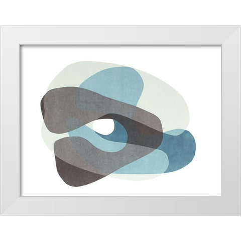 Homage to Eames IV White Modern Wood Framed Art Print by Delamater, Rob