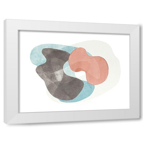 Homage to Eames VI White Modern Wood Framed Art Print by Delamater, Rob