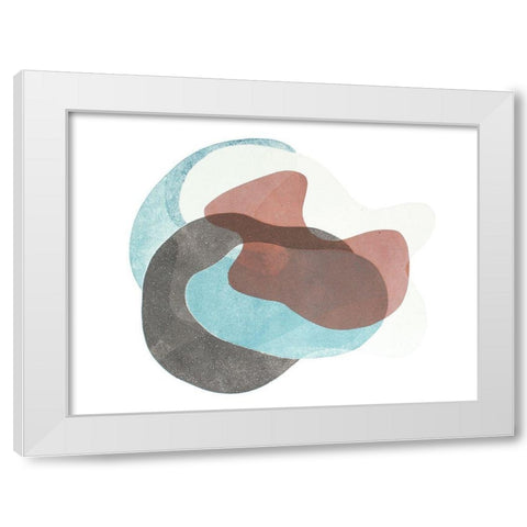 Homage to Eames VII White Modern Wood Framed Art Print by Delamater, Rob