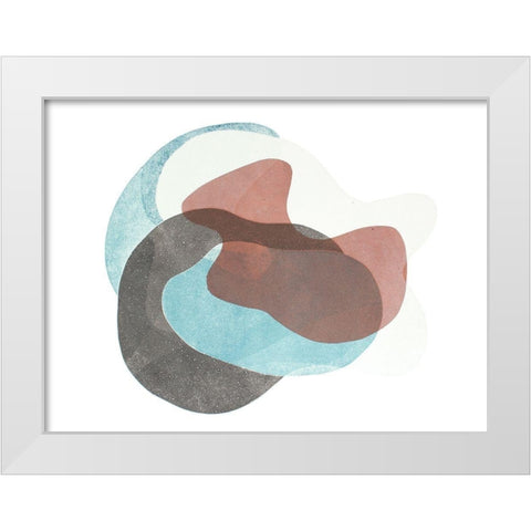 Homage to Eames VII White Modern Wood Framed Art Print by Delamater, Rob
