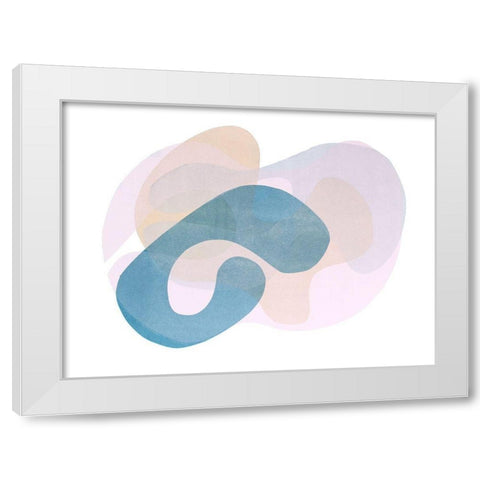 Homage to Eames IX White Modern Wood Framed Art Print by Delamater, Rob