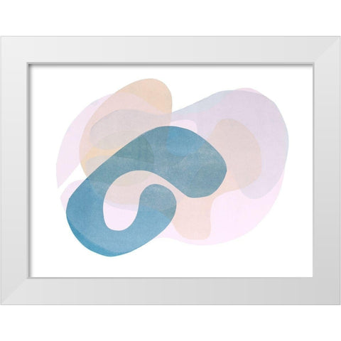 Homage to Eames IX White Modern Wood Framed Art Print by Delamater, Rob