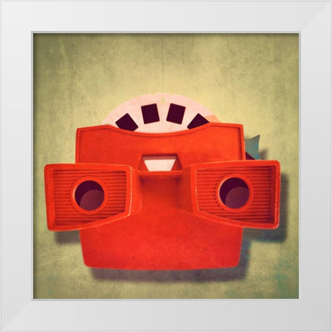 Vintage School II White Modern Wood Framed Art Print by Brown, Thomas