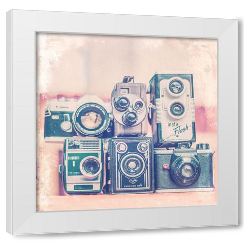 Vintage Camera II White Modern Wood Framed Art Print by Brown, Thomas