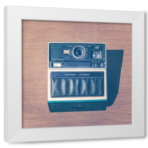 Vintage Camera III White Modern Wood Framed Art Print by Brown, Thomas