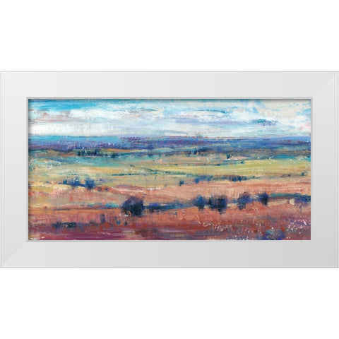 Temperate Terrain I White Modern Wood Framed Art Print by OToole, Tim