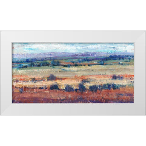 Temperate Terrain II White Modern Wood Framed Art Print by OToole, Tim