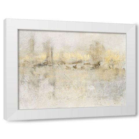 Obscured View I White Modern Wood Framed Art Print by OToole, Tim