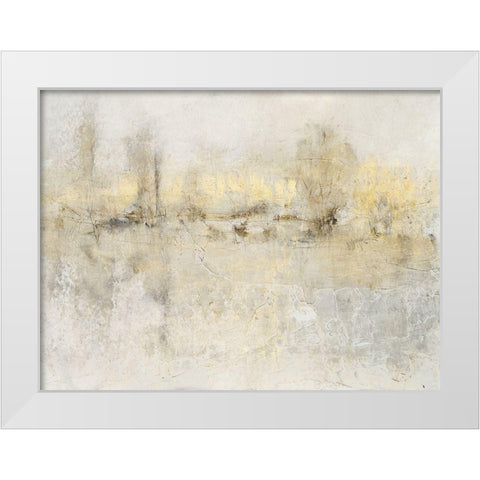 Obscured View I White Modern Wood Framed Art Print by OToole, Tim