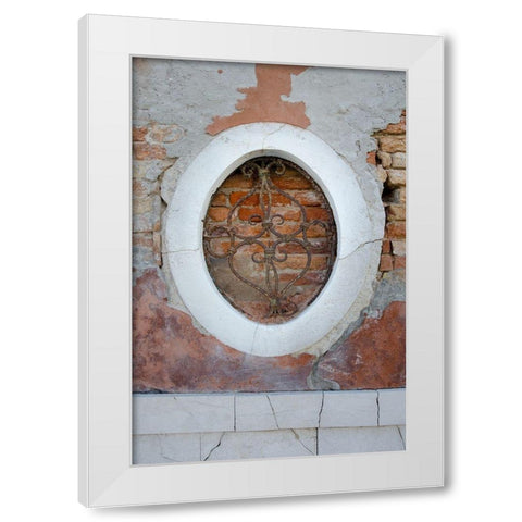 Windows and Doors of Venice II White Modern Wood Framed Art Print by DeNardo, Laura