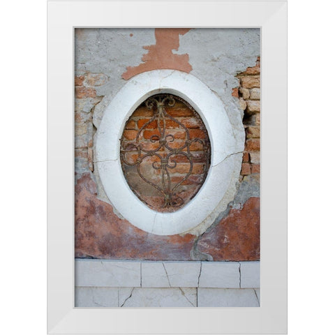 Windows and Doors of Venice II White Modern Wood Framed Art Print by DeNardo, Laura