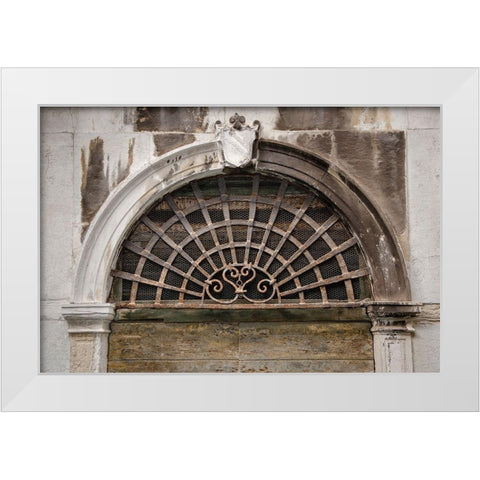 Windows and Doors of Venice XI White Modern Wood Framed Art Print by DeNardo, Laura