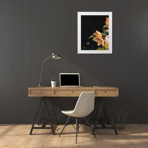 Baroque Grid I White Modern Wood Framed Art Print by McCavitt, Naomi