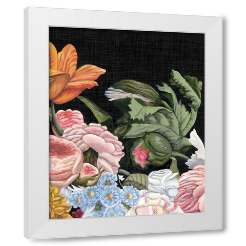 Baroque Grid II White Modern Wood Framed Art Print by McCavitt, Naomi