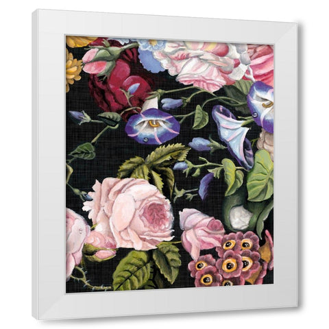 Baroque Grid VI White Modern Wood Framed Art Print by McCavitt, Naomi